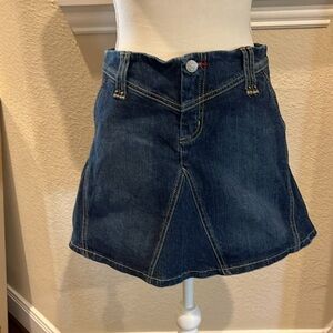 BCBG Maxazria Jeans Denim Skirt Size 4